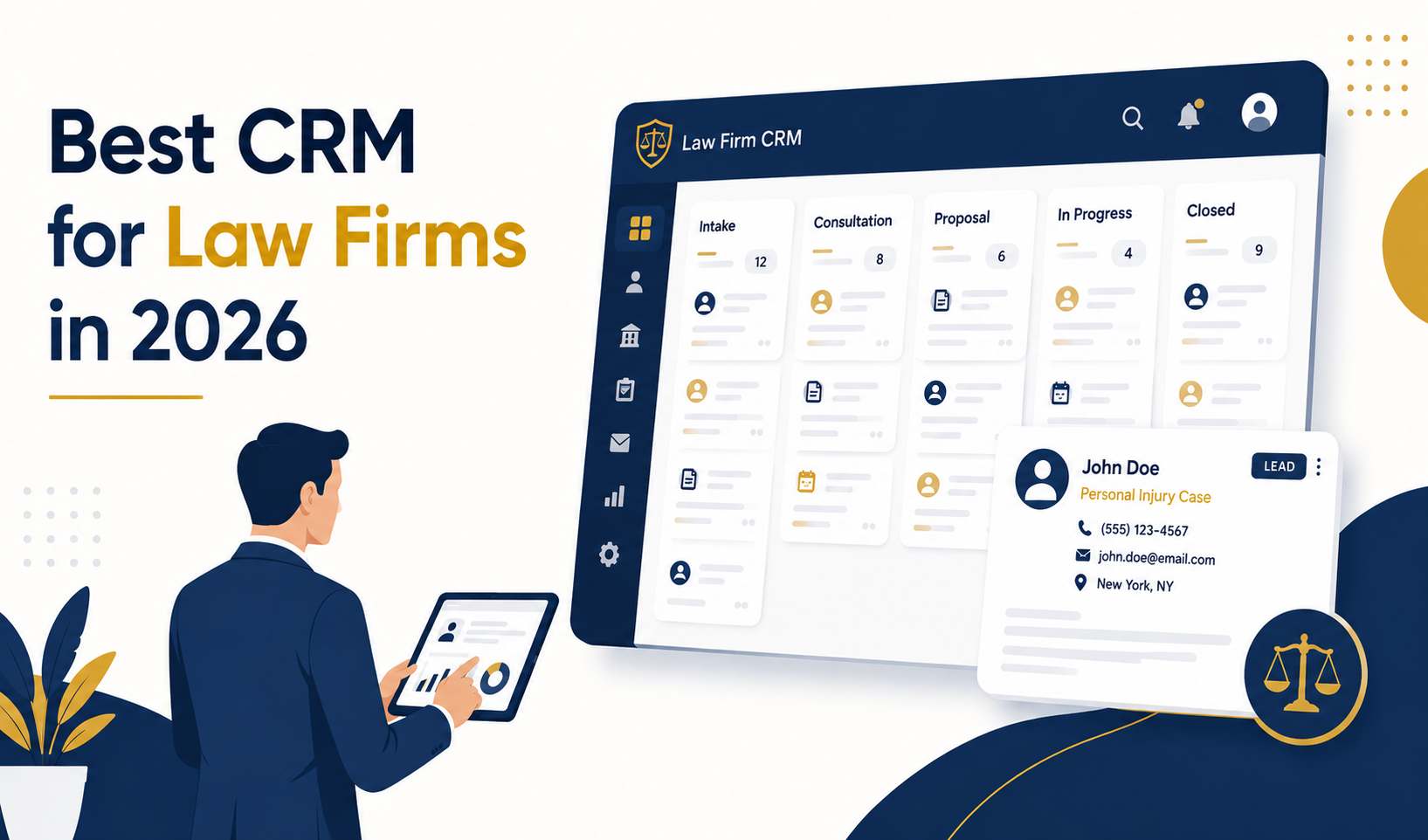 Best CRM for Law Firms in 2026 (8 Tools Compared)