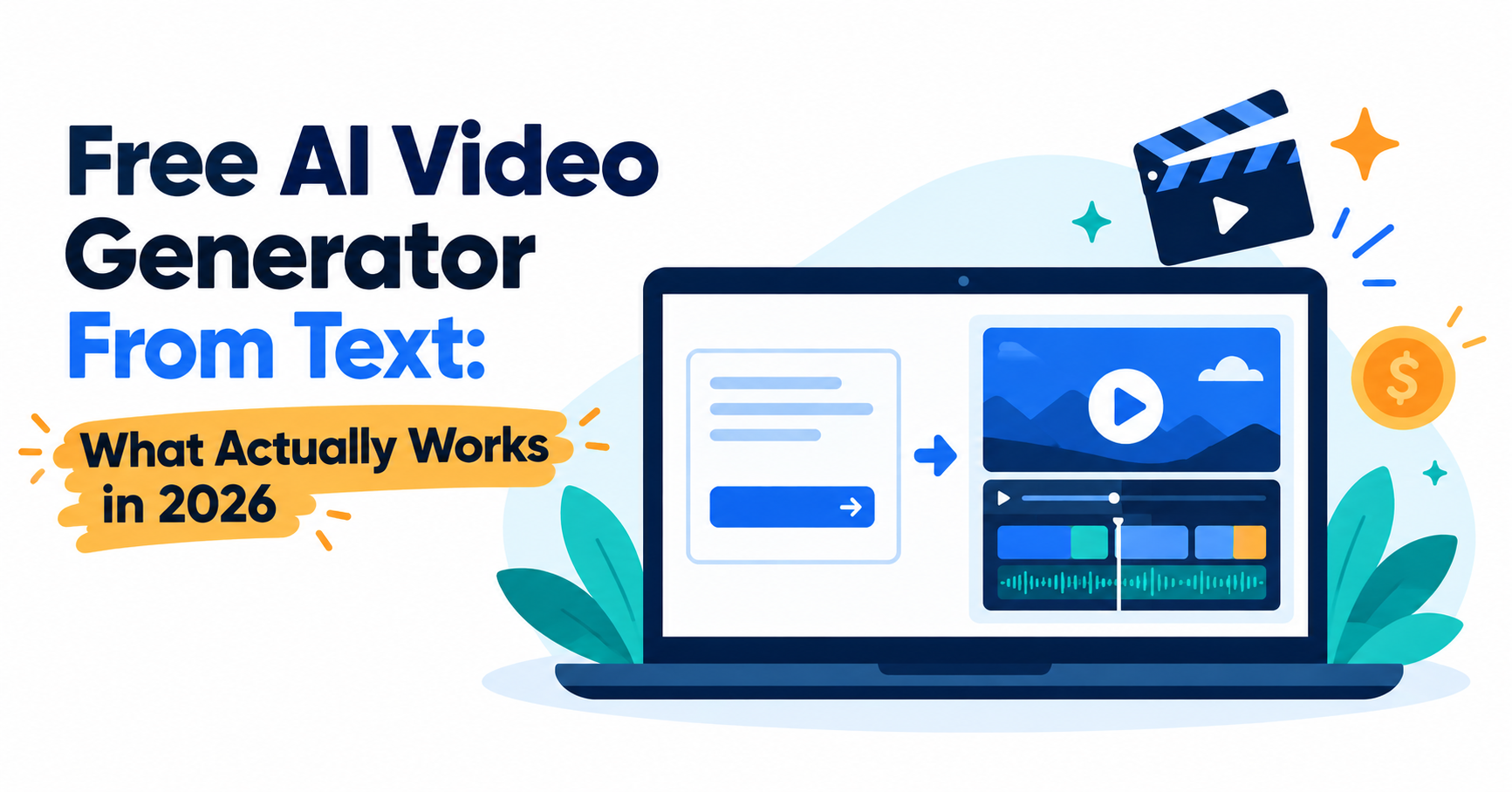 Free AI Video Generator From Text: Best Tools 2026