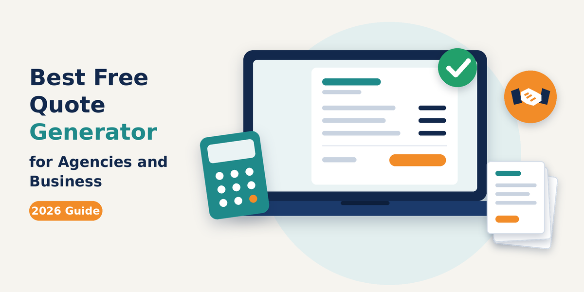 Best Free Quote Generator for Agencies (2026)